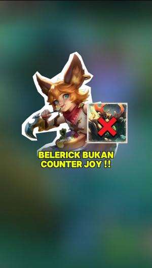 Menurut kalian siapa counter Joy paling efektif ?

#counterjoy #joymlbb #belerickmlbb #rrqlemon #counterbelerick  