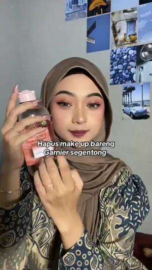 langsung hempas noda kehidupan  #micellarwater  #hapusmakeup 