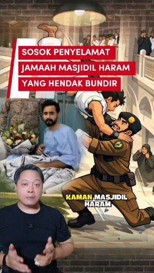 Sosok Rayyan bin Saeed Al Asiri petugas keamanan Masjidil Haram yang menyelamatkan jamaah dari aksi bundir #MasjidilHaram 