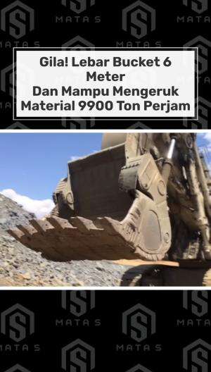 Mampu mengeruk material 9900 ton per jam, inilah ecxavator terbesar di dunia
 #ekskavator  #truktambang 