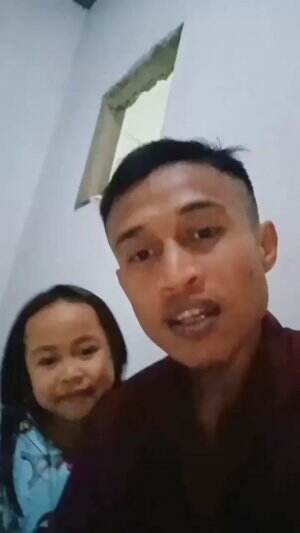 beljar sholawatan bareng anak