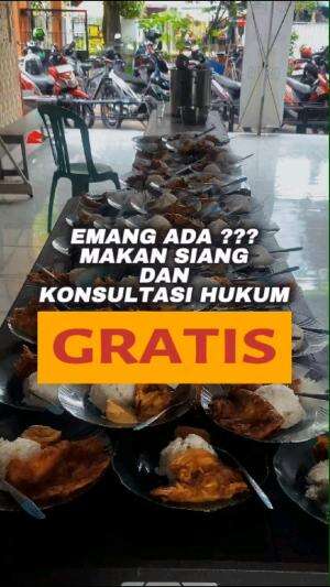 EMANG ADA, MAKAN SIANG DAN KONSULTASI HUKUM GRATIS??
#akbvrnayo #konten #contentcreator #endorse #reviewproduk