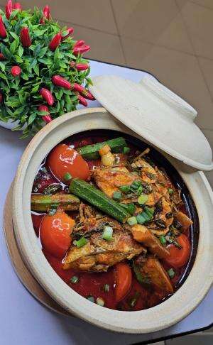 masak masakan malaysia 
asam pedas ikan jenahak 🥰  #malaysiafood #onlineauditionmci13 