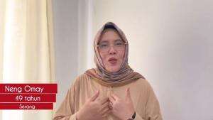 Saya Neng Omay, ibu rumah tangga, usia 49 tahun, dari Serang Banten, Siap mengikuti Audisi Online Master Chef Indonesia Season 13  #AUDISIMC