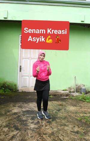 jangan lupa rutin #olahraga #Senam Tipis-Tipis 