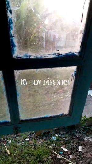slow living di desa  #slowliving  #kehidupan   #morningvlog