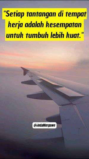 Setiap tantangan di tempat kerja adalah ujian bagi kita untuk tumbuh lebih kuat #quotes  #kata  #katabijak  #katamutiara  #katanasehat #sema