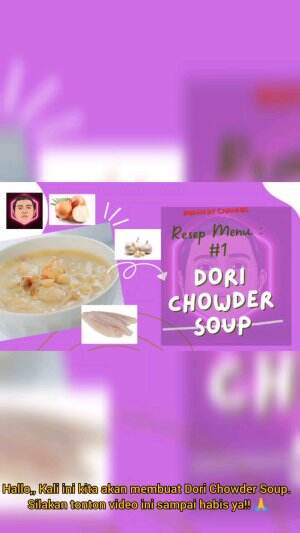 🚨Menu ⭐5 [DORI CHOWDER].. resep dan cara membuat!!! 