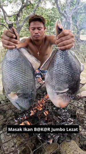 Masak Ikan Bakar Jumbo Lezat #Masak #ikanbakar #ikanbesar #Jumbo #terlihat lezat #lezat banget #lezat #kuliner #RCTIPlus 