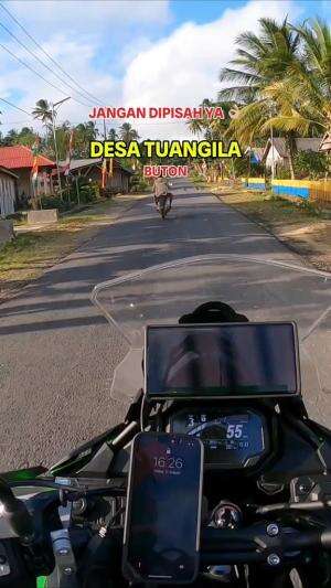 Melintasi Desa TUANGILA kecamatan Kapontori, Buton - Sulawesi Tenggara #tuangila #buton #sulawesitenggara #motoran #kapontori