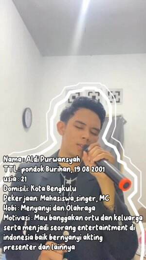 Kontes Ambyar Indonesia Aldi Purwansyah Bengkulu 21 Ojo dibandingke