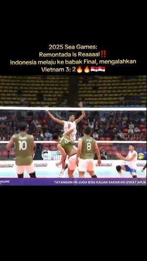 Akhirnya ada juga cabor medioker yang menghasilkan buat negara. Capek sama dramanya timnas #Seagames #2025 #volly