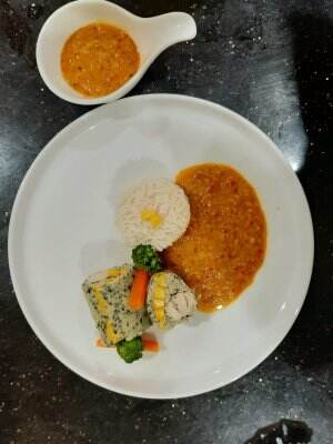 Deconstructed chicken rica-rica            (Clarita Tantri)