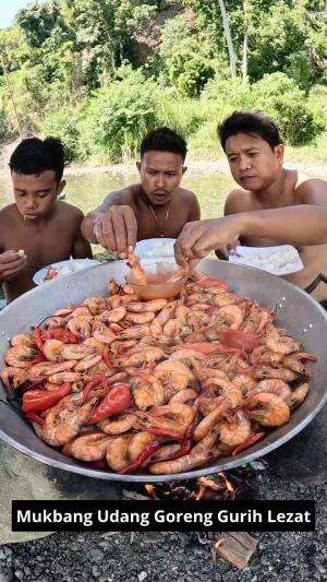 Mukbang Udang Goreng Gurih Lezat #Mukbang #yang suka udang merapat!! #dengancitarasagurihdanpedasjugaharumdarikemangi #RCTIPlus 