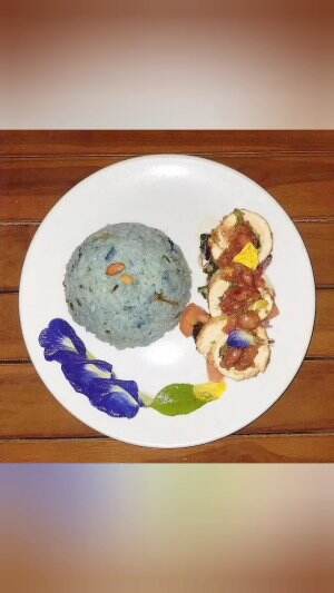 Aromatic Rice, Roll Chicken, and Doco Sambal - Khairunnisa (Online Audition Master Chef Indonesia Season 11)