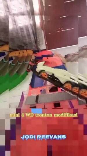 #mini 4WD tronton modifikasi