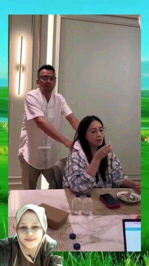 ada yang tiba² ngurutin #mamagigi  #raffinagita1717  #nagitaslavina 
