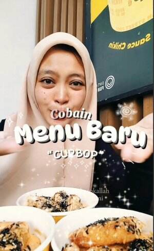 cobain menu baru di cupbob