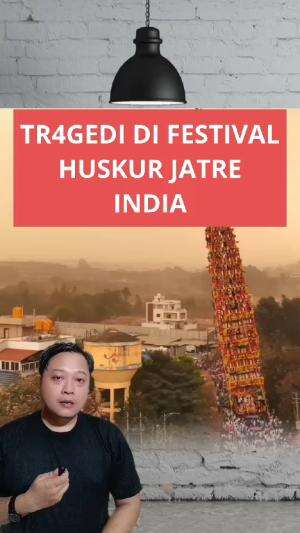 tentang tradisi huskur jatre di India #huskurjatre #india 