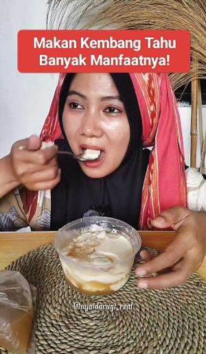 Makan ini ternyata bisa menurunkan kolesterol juga lho #kembangtahu #makansehat #nyaidarugi_real 