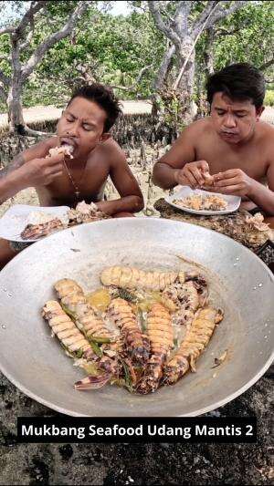 #Mukbang #seafood #yang suka udang merapat!! #RCTIPlus 