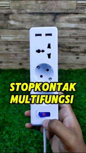 MIKOTEK STOP KONTAK USB SERBAGUNA colokannya yang super komplit banget.

 #mikotek #mikotekstopkontak #stopkontakusb #stopkontak