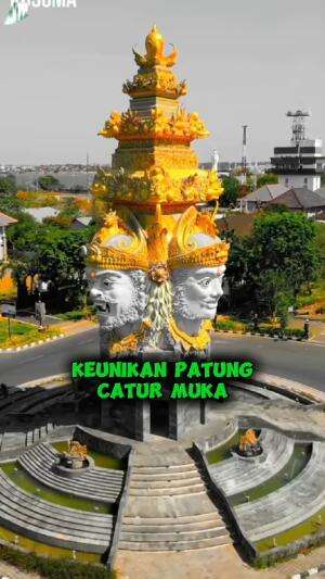 ada yang pernah denger patung catur muka? #fakta #wow #unik 