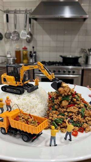 Makanan khas Thailand "nasi Gapao  #shorts 