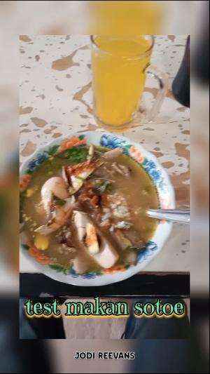 #test makan sotoe