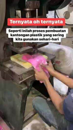 ternyata .. #plastik 