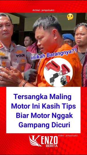 Tips Dari Tersangka Maling Motor  #News #Berita RCTI #Kunci Motor Anti Maling #berita 