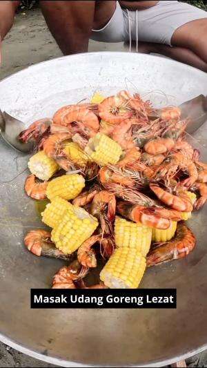 Masak Udang Goreng Lezat 🦐🦞#Masak #yang suka udang merapat!! #Udang Goreng Mayo ALA @machelwie #lezat #kuliner #RCTIPlus 
