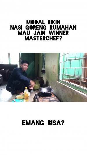 Modal bikin nasi goreng rumahan mau jadi winner MasterChef? Emang bisa?
