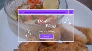 ayam bawang crispy with sambal matah yang menyegarkan. 