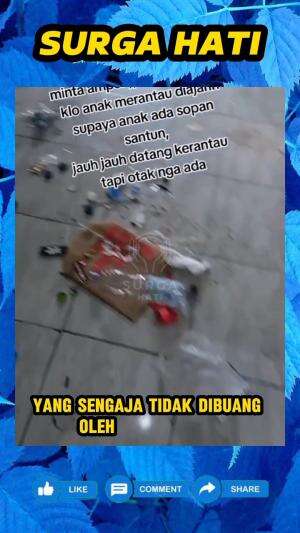 Pemilik kos ini sampai dibuat geram, saat kosannya tampak penuh sampah dan ditinggal kabur penghuninya begitu saja.