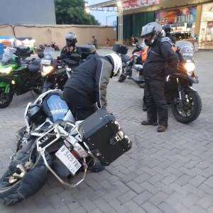 kudu tenang 😂😂😂 #bmw #gstrophy #1250cc