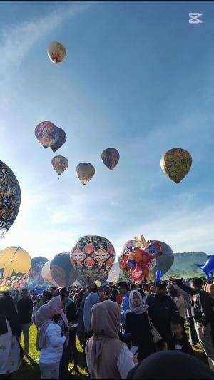 Balon udara wonosobo #balonudara #Wonosobo