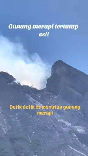 Merapi bikin viral!