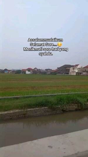 Assalammualaikum, Menikmati Sore Yang Syahdu  


 #JalanJalanSore
#Soreku
#menikmatisore
