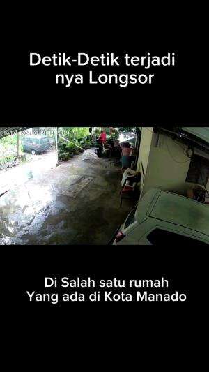 Detik-Detik terjadinya longsor‼️#RCTIPlus #shortplus #Beritaviral #Longsor 