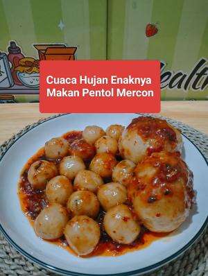 Enak banget, pentolnya gak keras. wajib dicoba 👍 hmm pedo eloomm
#pentolpedas #cilokmercon #idejualan 
