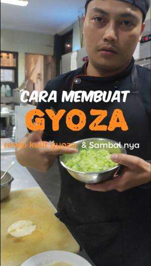 CARA MEMBUAT GYOZA KULIT BESERTA SAUCE NYA GUYS #MasterChefIndonesia 