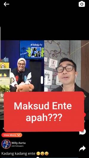 Kadang kadang ente 😁🤣🤣