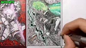 WAKTUNYA BERKARYA! Kali ini kita akan menggambar ONE PIECE RED kedalam berbagai versi anime yang menarik guys!! Selamat menonton