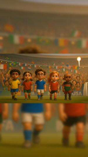 The Beautiful Game | Epic Pixar-Style Football Finale ⚽🌍✨
#TheBeautifulGameFinale #PixarStyleAnimation #FIFAWorldCup2026 #EmotionalFootballS