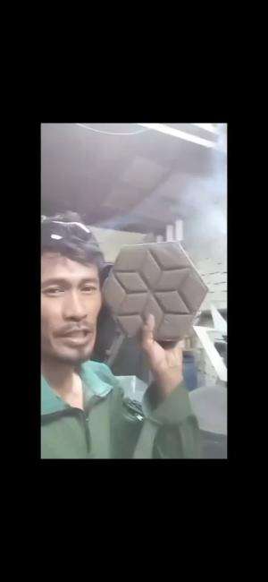 Buat inovasi sampah jadi paving block, Pria ini kecewa karena tak dapat perhatian dari Pemerintah.