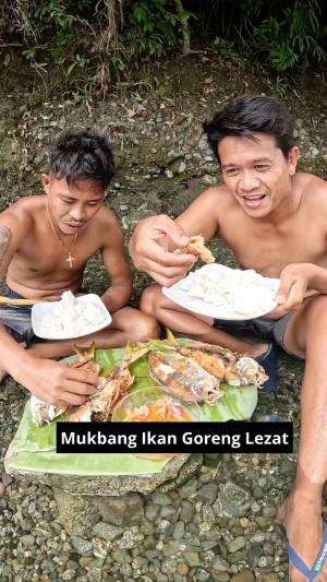 Mukbang Ikan Goreng Lezat #Mukbang #ikangoreng #lezat #kuliner #RCTIPlus 