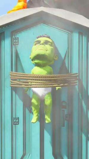 misi penyelamatan baby Superhero melawan monster #fyp #gtav #ViralAnimation2025 