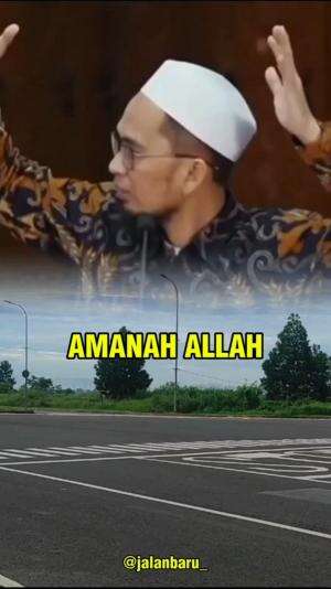 Amanah Allah - Ceramah Ustadz Adi Hidayat #adihidayat #ustadadihidayat #ustadzadihidayat #suami #istri #ceramah #ceramahpendek #ceramahislam