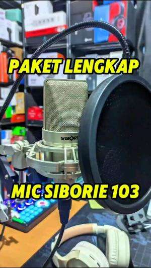 Rekomendasi mic condenser SIBORIE 103. pilih paket lengkap, cocok untuk live streaming dan rekam suara. 


#siborie103 #microphone #micconde